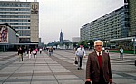 DDR: Prager Straße - Fußgängerzone - Dresden