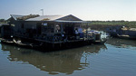 Schwimmende Häuser in der Mündung des Siem Reap-Flusses - Tonle Sap