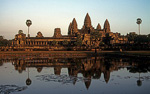 Angkor Wat bei Sonnenuntergang - Angkor