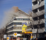 Tegernseer Landstraße (Mittlerer Ring): Sprengung des Agfa-Hochhauses - München