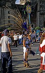Zócalo: Indianer - Mexiko-Stadt
