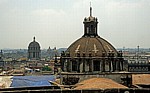 Blick von der Catedral Metropolitana (Kathedrale) - Mexiko-Stadt