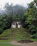 Templo de la Cruz Foliada (Tempel des Blattkreuzes) - Palenque