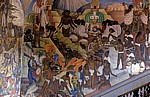 Palacio Nacional (Nationalpalast): Murales (Wandgemälde) - Mexiko-Stadt