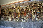 Palacio Nacional (Nationalpalast): Murales (Wandgemälde) - Mexiko-Stadt