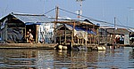 Schwimmende Häuser - Chau Doc