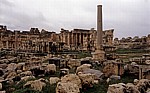 Zeremonial- und Opferhof - Baalbek
