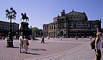 Innere Altstadt: Semperoper und Theaterplatz - Dresden