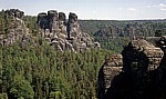 Bastei: Felsformationen - Sächsische Schweiz