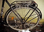 Altes Fahrrad: Hinterrad mit Eiszapfen - Osnabrück