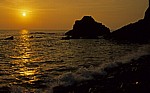 Sonnenuntergang am Meer - Atlantikküste