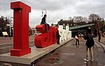 Museumplein: Schriftzug „I amsterdam“ - Amsterdam