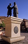 Plaza de Isidoro: Denkmal - León