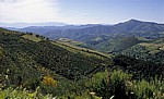Jakobsweg (Camino Francés): Ausblick auf dem Weg nach O Cebreiro - Galicia