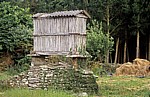 Jakobsweg (Camino Francés): Hórreo (Getreidespeicher) - Galicia
