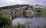 Jakobsweg (Camino Francés): Brücke über den Río Miño bzw. den Belesar-Stausee - Galicia