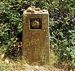 Jakobsweg (Camino Francés): Camino-Wegstein - Galicia