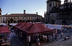 Altstadt: Praza da Quintana – Mittelalterlicher Markt - Santiago de Compostela