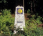 Jakobsweg (Caminho Português): Camino-Wegstein - Bértola