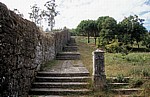 Jakobsweg (Caminho Português): Treppe zum Santiaguiño do Monte - Padrón
