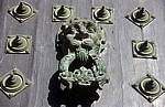 Catedral de Santiago de Compostela (Kathedrale): Westportal - Detail - Santiago de Compostela