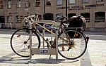 Mount Pleasant: Fahrradständer mit Fahrrad - Liverpool