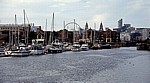 Brunswick Dock: Blick auf die Skyline - Liverpool