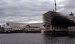 Mann Island mit Museum of Liverpool: Baustelle  - Liverpool