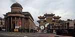 The Black-E und Chinese Arch - Liverpool