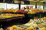 Leicester Market: Obst- und Gemüsestände - Leicester