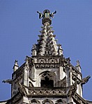 Neues Rathaus: Münchner Kindl auf dem Rathausturm - München