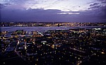 Blick vom Turm der Liverpool Cathedral: Waterfront - Liverpool