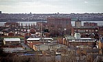 Everton Brow: Blick auf Stanley Dock Tobacco Warehouse - Liverpool