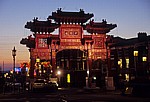 Chinatown: Chinese Arch im Abendlicht - Liverpool