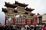 Chinatown: Chinesisches Neujahrsfest - Chinese Arch - Liverpool