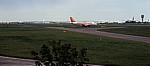 Speke Hall: Blick auf den John-Lennon-Airport - Liverpool