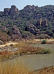 Lower Maleme Dam (Stausee) - Matopos National Park