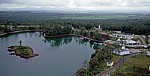 Ganga Talao: Blick auf den Kratersee und die Tempelanlage - Grand Bassin