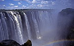 Danger Point: Rainbow Falls und Eastern Cataract - Victoriafälle