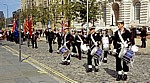 Canada Boulevard: Parade zum WWII Merchant Navy remembrance service - Liverpool