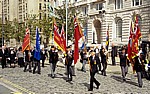 Canada Boulevard: Parade zum WWII Merchant Navy remembrance service - Liverpool