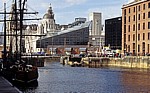 Albert Dock: Blick auf Hartley Quay - Liverpool