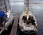 Albert Dock: Musik an Bord einer Yacht - Liverpool