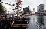 Canning Dock: Segelschiff Phoenix Portsmouth - Liverpool