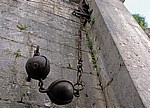 Stari Grad (Altstadt): Vrata od Gurdica (Südtor) - Detail - Kotor