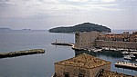Stari Grad (Altstadt): Blick von der Stadtmauer - Tvrdava Sv. Ivan u Dubrovniku (Johannes Festung) - Dubrovnik