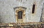 Stari Grad (Altstadt): Blick von der Stadtmauer - Dominikanski samostan i crkva u Dubrovniku (Dominikanerkloster) - Dubrovnik