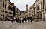 Stari Grad (Altstadt): Stradun (Große Straße)  - Dubrovnik