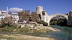 Stari Grad (Altstadt): Westlicher (kroatischer) Teil  - Mostar