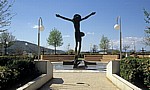 Skulptur des Auferstandenen Jesus (Andrej Ajdiae) - Medjugorje